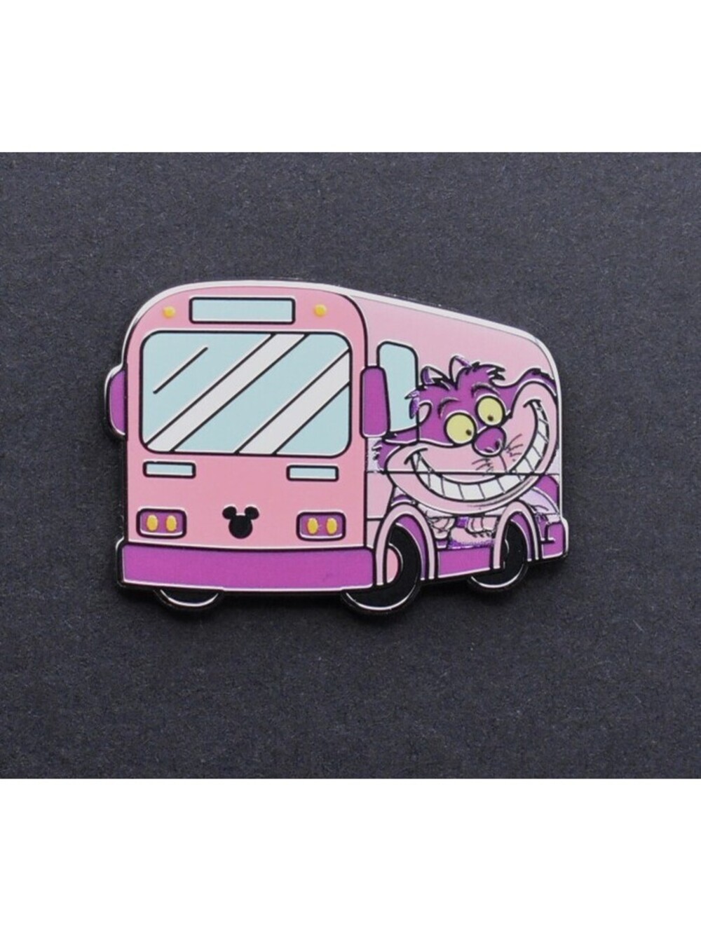 Disney DLR Cheshire Cat Buses Hidden Mickey 2026 Wave A Series 4 Pin (C6)